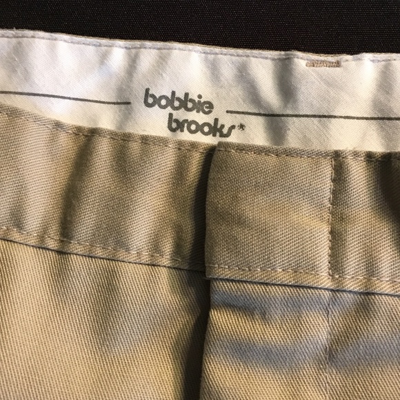 EUC Bobbie Brooks Khaki pleated pants 16 Petite - Picture 4 of 7